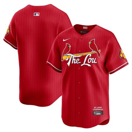 Men's St. Louis Cardinals Nike Red 2024 City Connect Limited Jersey